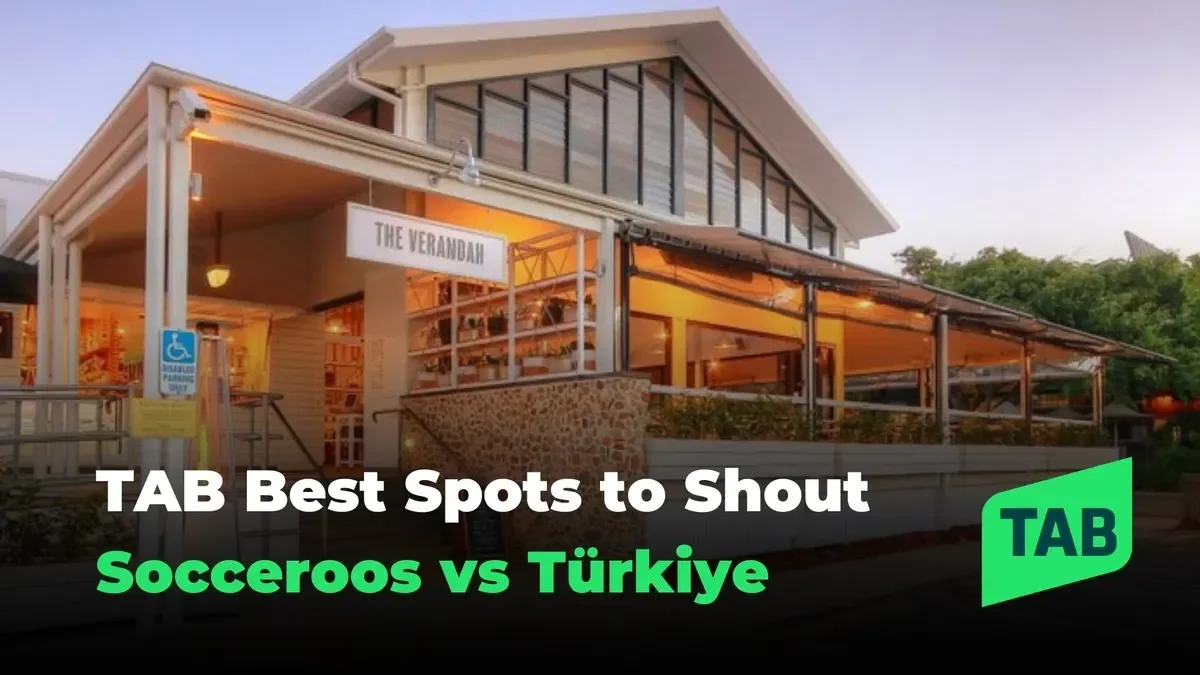 TAB Best Spots to Shout: Socceroos v Türkiye at Cleveland Sands Hotel in Brisbane on Jun 14, 2026